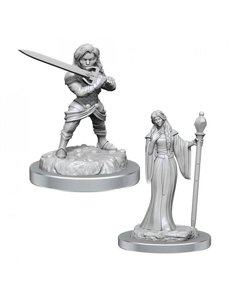 Wizkids: Critical Role: Female Human Wizard & Female Halfling Holy Warrior