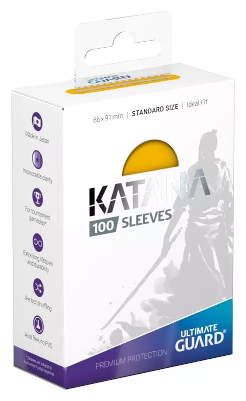 Ultimate Guard: Katana Sleeves: Yellow (100)