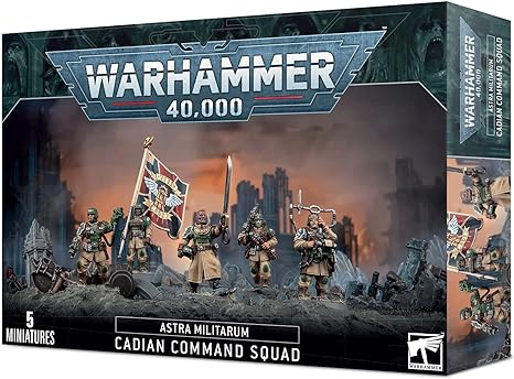 Warhammer 40,000: Astra Militarum: Cadian Command Squad