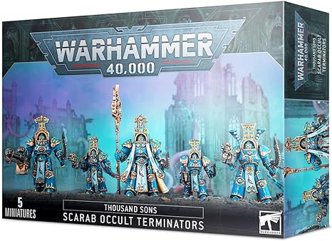 Warhammer 40,000: Thousand Sons: Scarab Occult Terminators