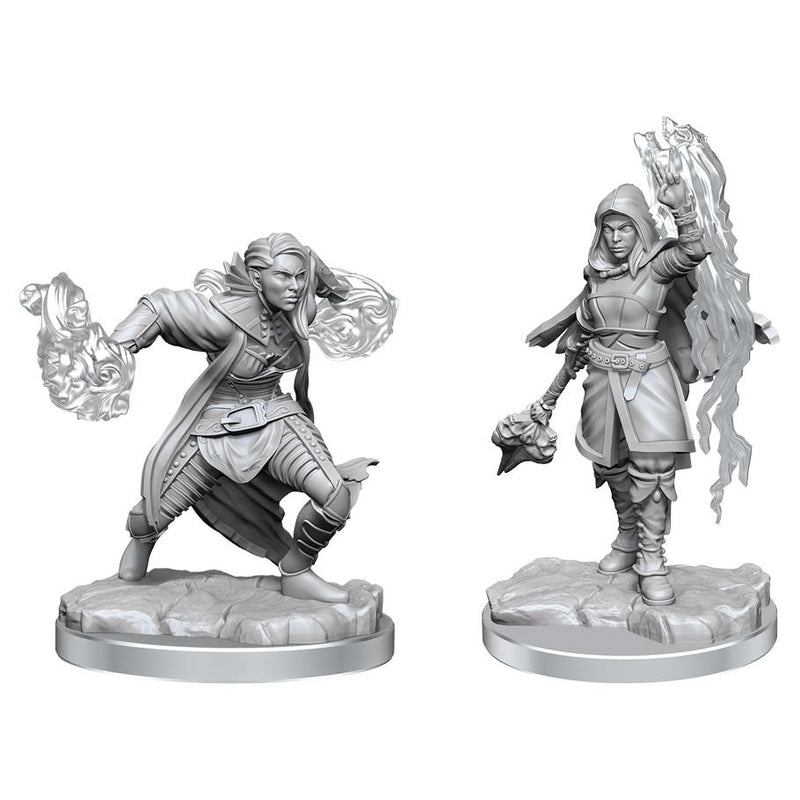 Wizkids: Nolzur's Marvelous Miniatures: Half- Elf Warlock