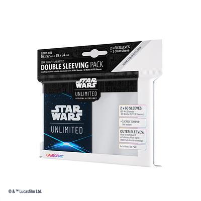 Gamegenic Sleeves: Star Wars Unlimited: Space Blue 120ct.