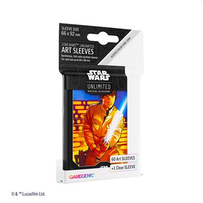 Gamegenic Sleeves: Star Wars Unlimited: Luke Skywalker 60ct.