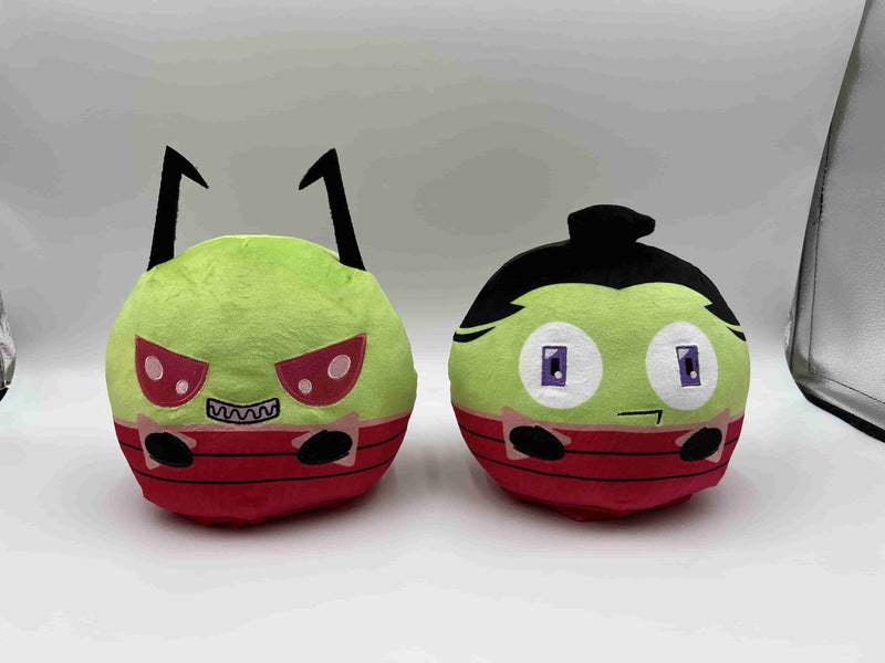 Plushiverse: Reversible Plushie 6in: Invader Zim + Human Disguise