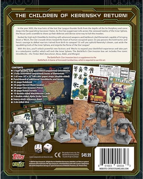 Battletech: Clan Invasion