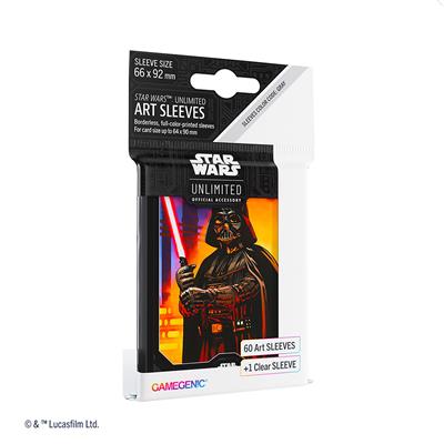 Gamegenic Sleeves: Star Wars Unlimited: Darth Vader 60ct.