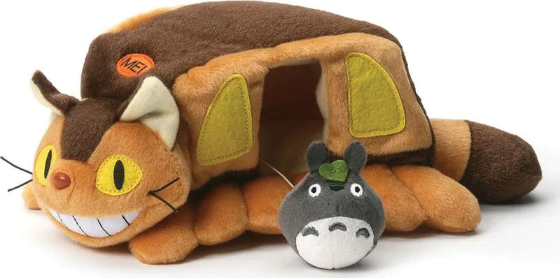 My Neighbor Totoro: Sun Arrow Plush Catbuss and Gray Totoro