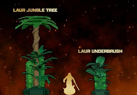 Heroscape: Age of Annihilation: Terrain Expansion: The Grove at Laur's Edge