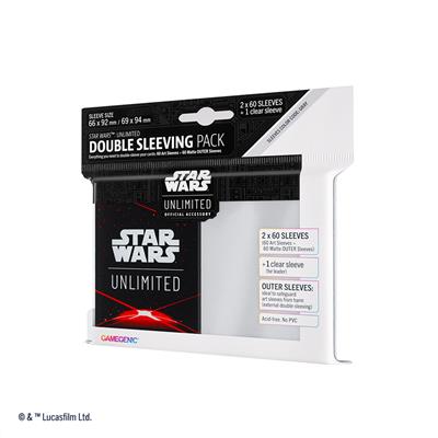 Gamegenic Sleeves: Star Wars Unlimited: Space Red 120ct.