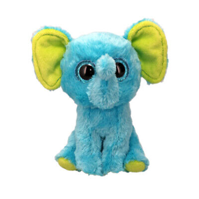 TY: Beanie Boos: Small: Trunkles (Blue Elephant)