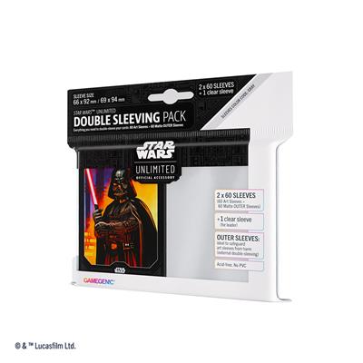 Gamegenic Sleeves: Star Wars Unlimited: Darth Vader 120ct.