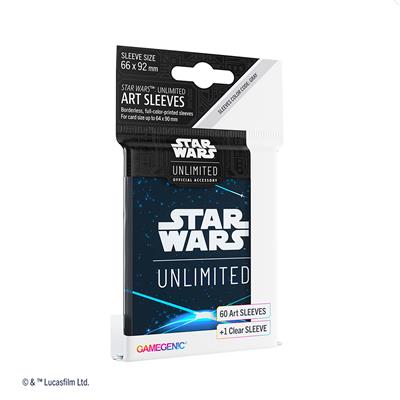 Gamegenic Sleeves: Star Wars Unlimited: Space Blue 60ct.