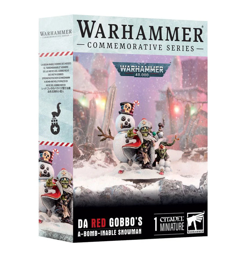 Warhammer: Commemorative Series: Christmas: Da Red Gobbo's A-Bomb-Inable Snowman