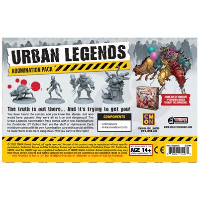 Zombicide: Urban Legends Abominations Pack