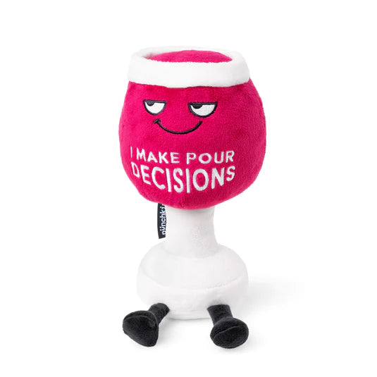 Punchkins: Plush Red Wine: "I Make Pour Decisions"