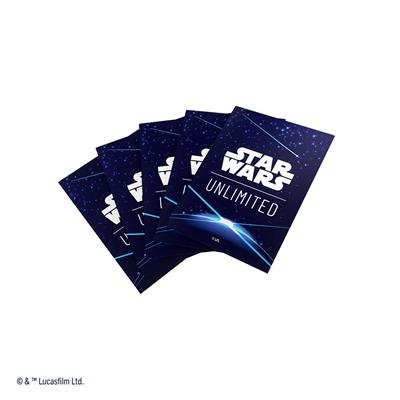 Gamegenic Sleeves: Star Wars Unlimited: Space Blue 60ct.