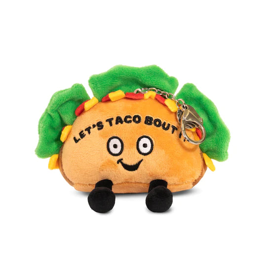 Punchkins: Bag Charm: "Let's Taco Bout It"