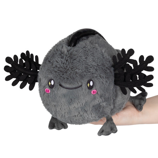 Mini Squishable Baby Axolotl Black