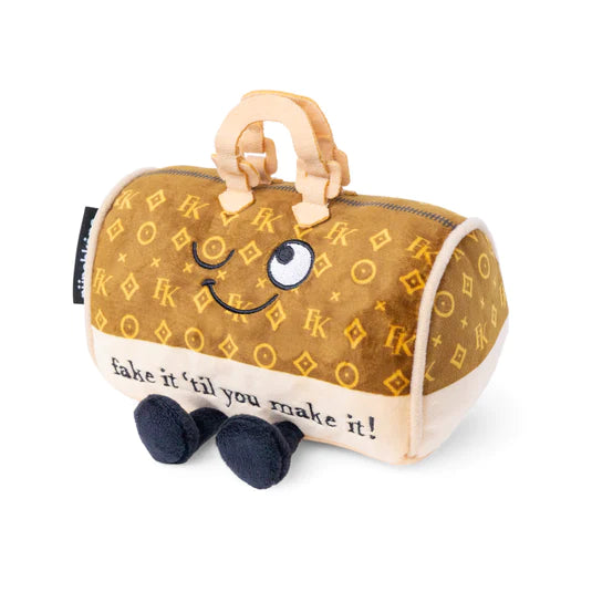 Punchkins: Plush Handbag: "Fake It Til You Make It"