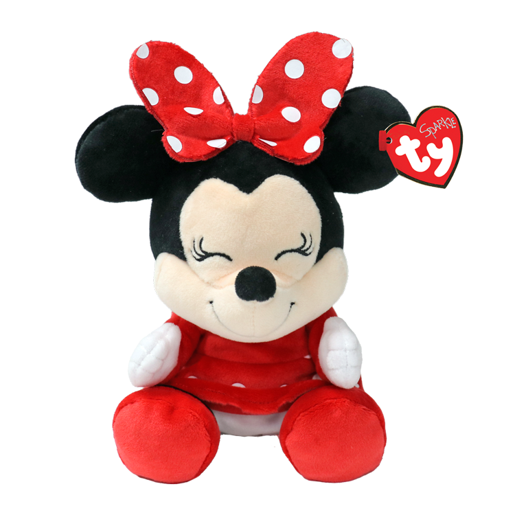 TY: Original Beanie Babies: Small: Minnie Mouse (Disney)