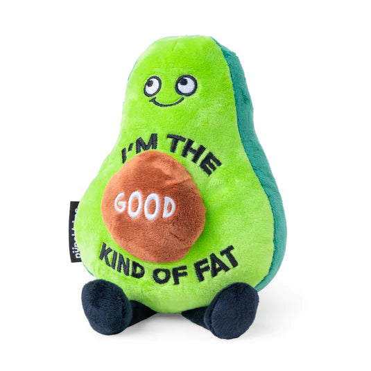 Punchkins: Plush Avocado: "I'm The Good Kind Of Fat"