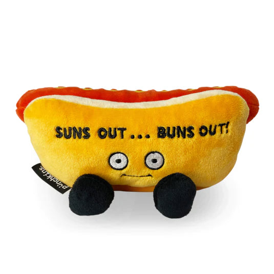 Punchkins: Plush Hot Dog: "Suns Out... Buns Out!"