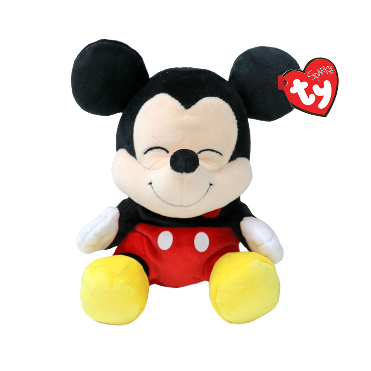 TY: Original Beanie Babies: Small: Mickey Mouse (Disney)