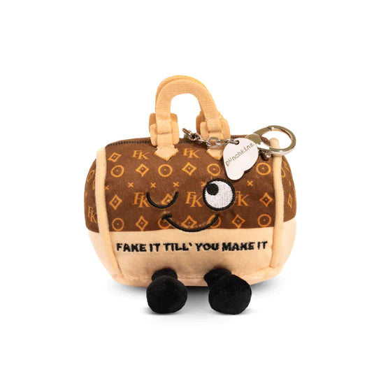 Punchkins: Bag Charm: "Fake It Til You Make it"