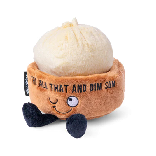 Punchkins: Plush Dim Sum Soup: "You're All That & Dim Sum"