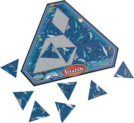 Triazzle Puzzle: Sea Creatures