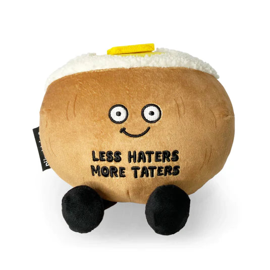 Punchkins: Plush Baked Potato: "Less Haters,More Taters"