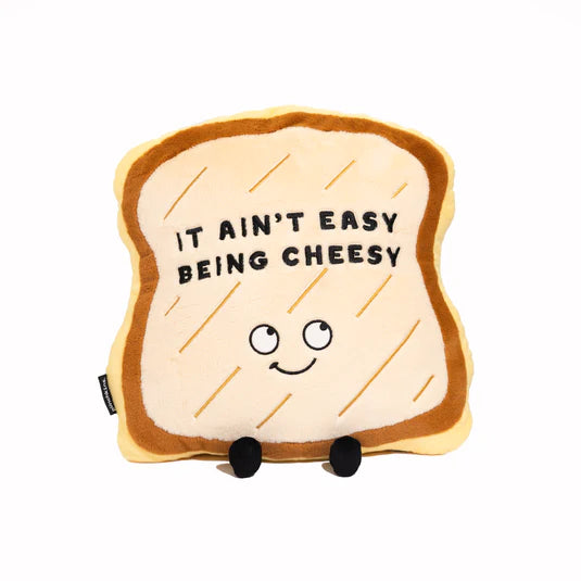 Punchkins: Pillow Plush Grilled Cheese: "It Ain't Easy Being Cheesy"