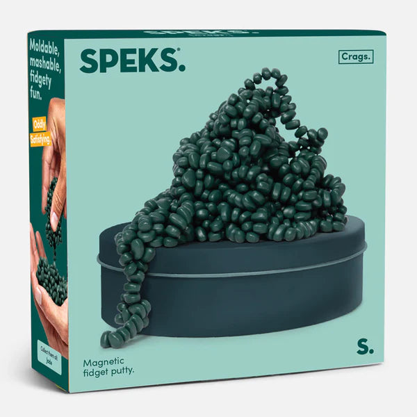 Speks: Matte Crags: Magnetic Putty: Jade