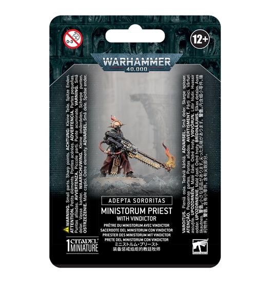 Warhammer 40,000: Adepta Sororitas: Ministorum Priest with Vindictor