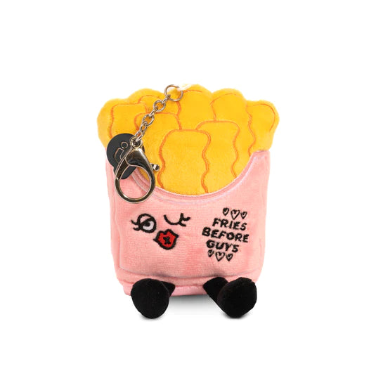 Punchkins: Bag Charm: "Fries Before Guys"