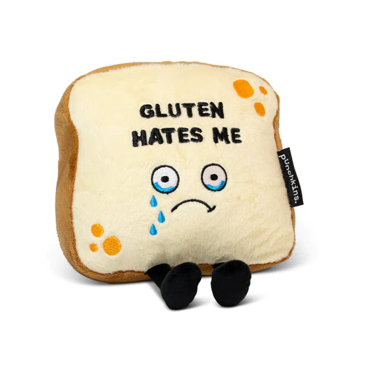 Punchkins: Plush Bread: "Gluten Hates Me"