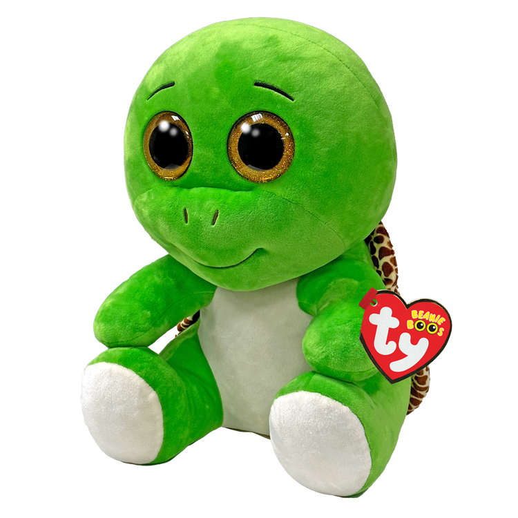 TY: Beanie Boos: Large: Turbo (Green Turtle)