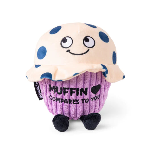 Punchkins: Plush Blueberry Muffin: "Muffin Compares To You"