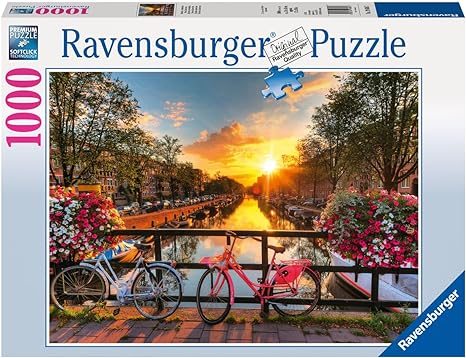 Ravensburger: 1000 Piece: Bicycles in Amsterdam