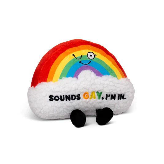 Punchkins: Rainbow Plush: "Sounds Gay, I'm In"