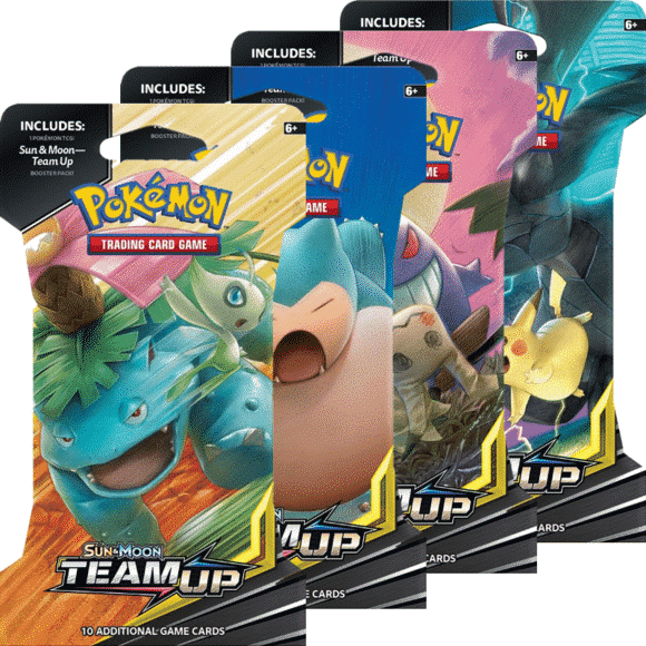 Sun & Moon: Team Up - Sleeved Booster Pack