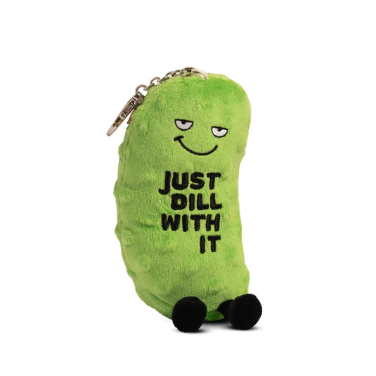 Punchkins: Bag Charm: "Just Dill With It"