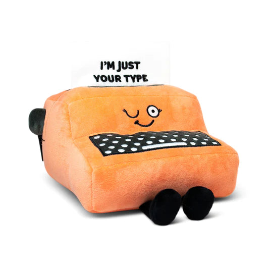 Punchkins: Plush Typewriter: "I'm Just Your Type"