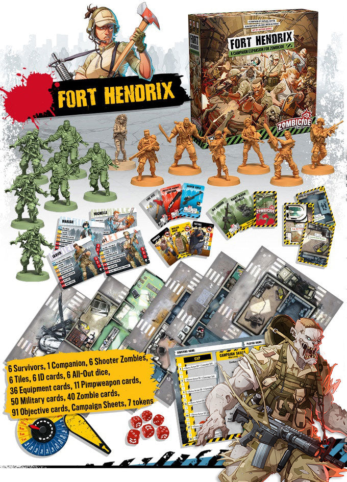 Zombicide: 2nd Edition: Fort Hendrix