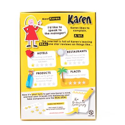 Karen: The Game of One Star Reviews