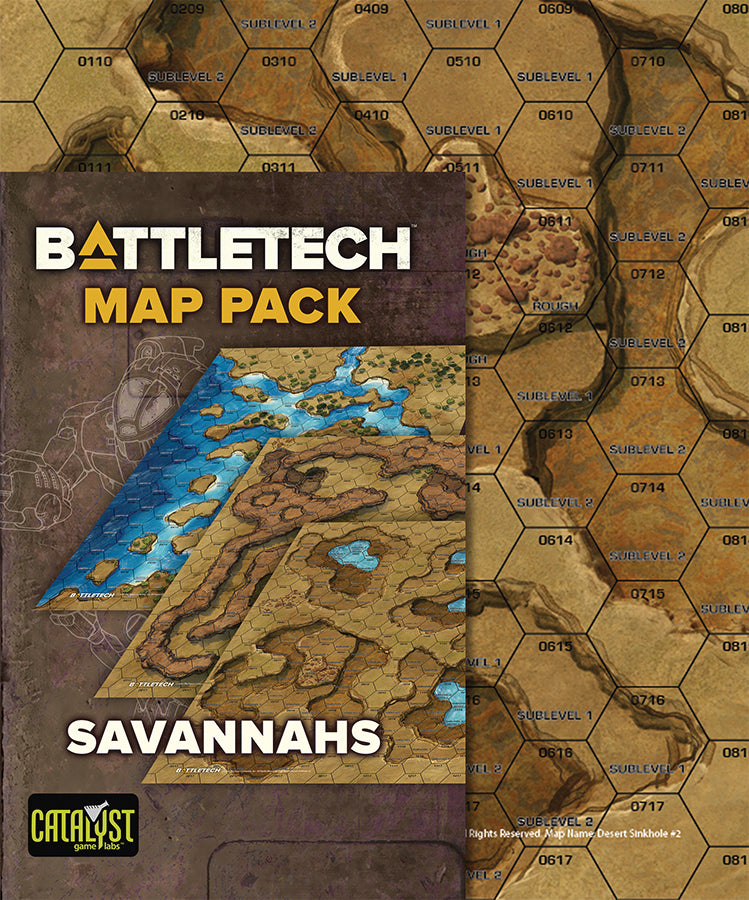 Battletech: Savannah Map Pack