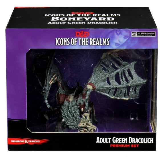 Wizkids Icons of the Realms: Adult Green Dracolich