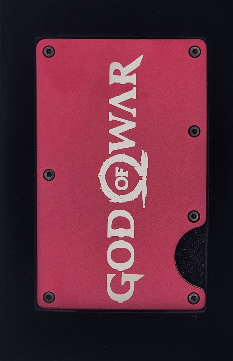 Wallet Metal: God of War Title