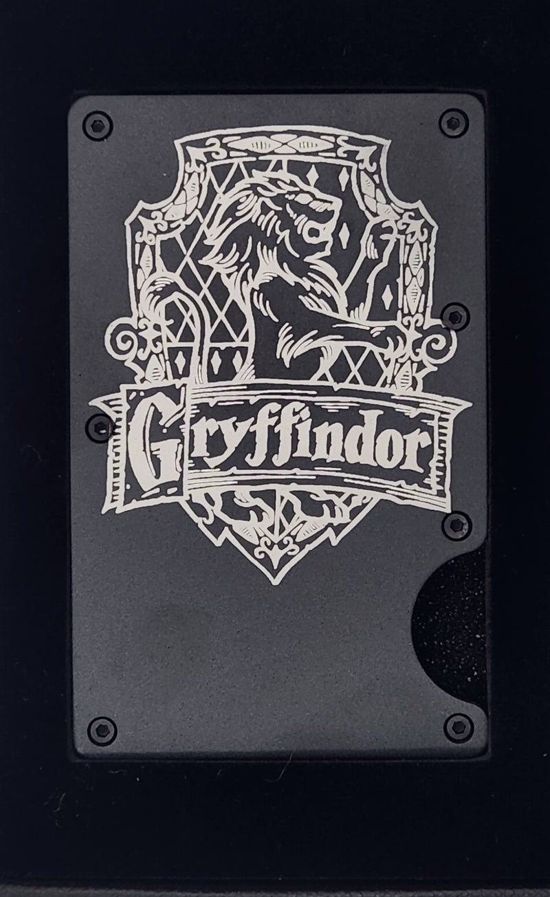 Wallet Metal: Gryffindor Logo