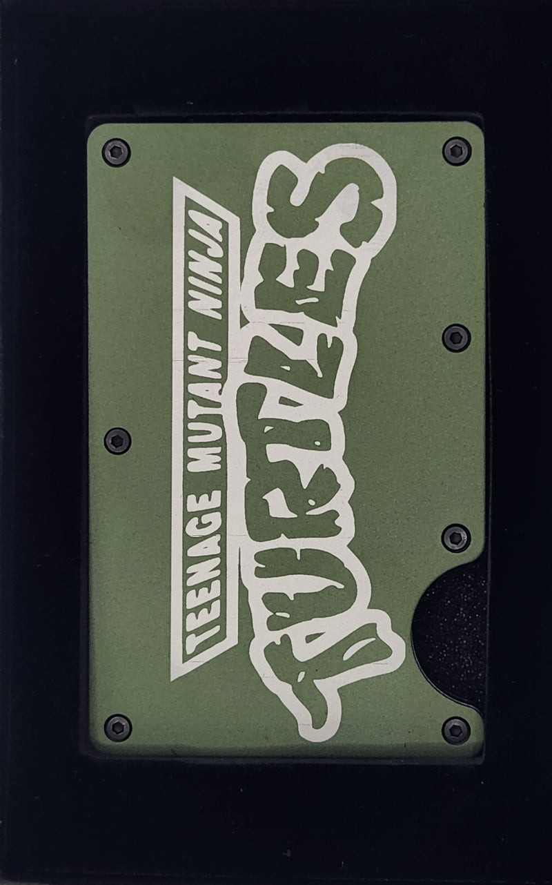 Wallet Metal: Ninja Turtle Title